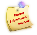 Forum Submission Sites List